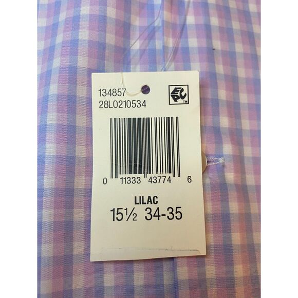 The Men's Store at Bloomingdale's Regular Fit Dress Shirt Lilac 15 1/2, 34-35 - Picture 10 of 12
